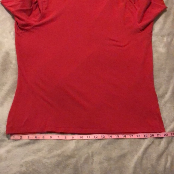 Red Liz Claiborne Turtleneck, Size XL - Picture 9 of 13